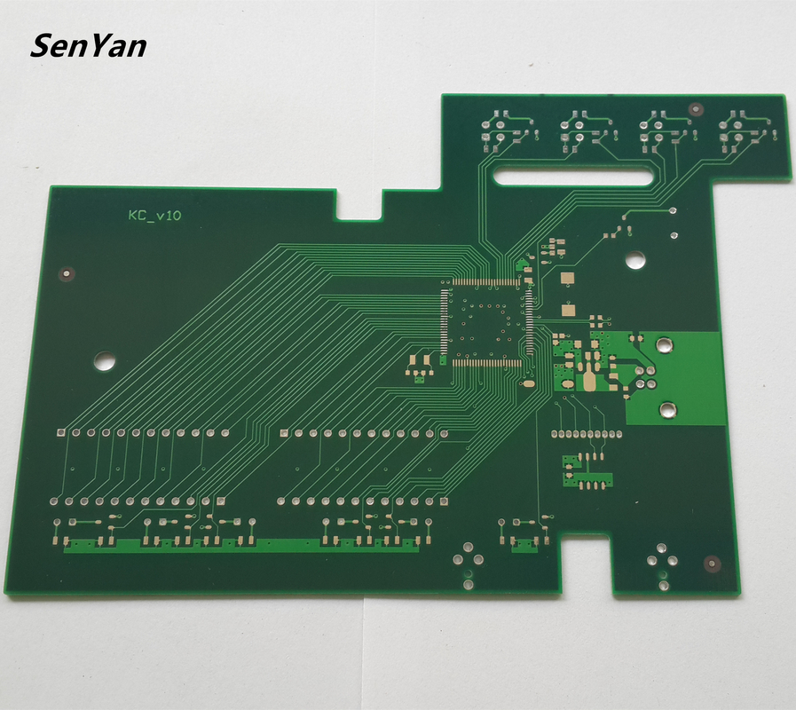 Custom HASL ENIG Electronic PCB Rigid PCB Board FR4 / Aluminum 2 To 18 Layers PCBA